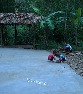 184K views · 4.6K reactions | #12 Bamboo house design, bamboo roofed yard for children. Single mother's life. | Akiyah8 | Facebook