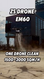 Still cleaning solar panels by hand? Industrial drones are 4x more efficient#drones #cleantech #industrialdrones #cleanup | ZS Drone | Facebook