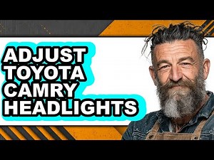 How To Adjust Toyota Camry Headlights - Full Guide