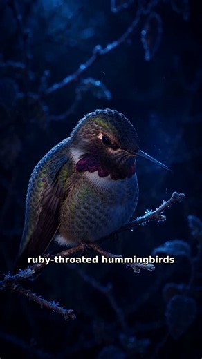 On Cold Nights, a Hummingbird Lets Its Body Cool From 99°F to 56°F