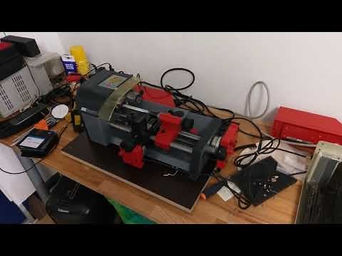 EMCO Unimat PC CNC-Version with Steppers, 1. test, resurrection