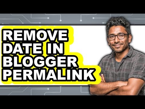How to Remove Date in Blogger Permalink (updated)
