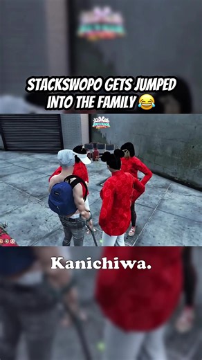 i don’t think he wanted to be in the family 😭😂 #stackswopo #gtarp #gtaroleplay #viral #fyp