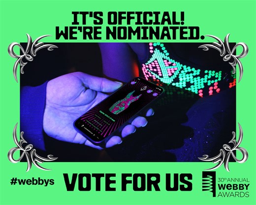 Jason Brickhill Nominated at the 30th Annual Webby Awards