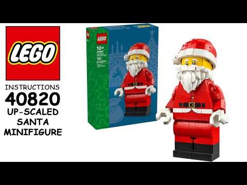 How to build LEGO Other 40820 - Up-Scaled Santa Minifigure (Step-by-Step Tutorial) 2026