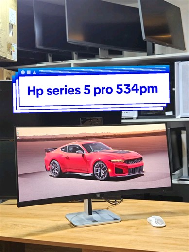 📍Hp series 5 pro 534pm Conferencing Monitor 34 inch WQHD (3440*1440) 📍1500R curvature 📍Hdmi/display/type c(100 w power delivery) 📍5mp pop webcam with dual microphone and Ai noise reduction 📍4*3w integrated speakers 📍100hz 📍5ms response time 📍height Adjustable and tiltable Condition:Brand new Price:ksh 64,999 #curved #hpmonitor #jibar #fypage #nairobitiktokers