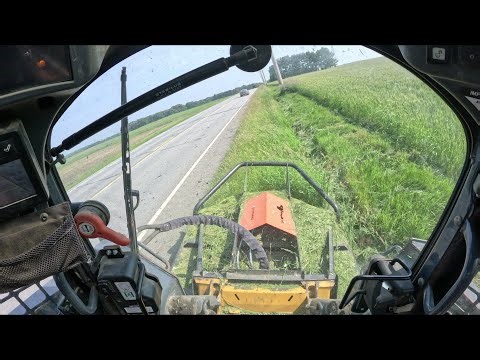 Chopping, planting and mowing