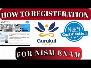 How to register for NISM Exam | NISM परीक्षा के लिए पंजीकरण कैसे करें | Gurukul Ujjivan |