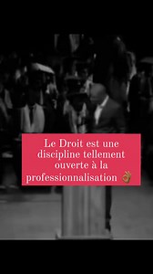 Le Droit est ouvert à plusieurs métiers dans la vie. Il suffit juste d'y croire fermement💪🏽 et de persévérer. #ABONNEZ_VOUS_A_LA_PAGE #jurassicpark #justice #parents | Consultant Juridique en Etat Civil