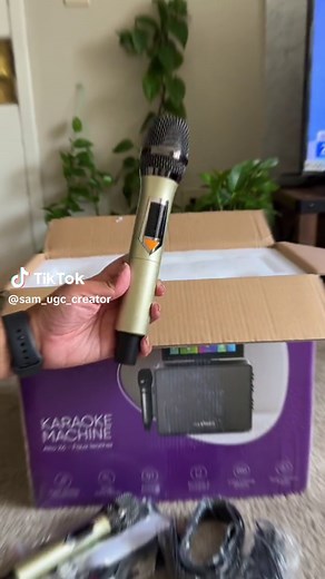 Elevate your karaoke game with the MASINGO 2023 Professional Karaoke Machine! 🎤🎶 Sing your heart out with 2 wireless microphones, a vibrant lyrics display screen, and seamless Bluetooth connectivity. The built-in 15” tablet and WiFi make it a versatile PA speaker system, perfect for creating worthy moments. The ultimate gift for both adults and kids who love to shine on stage! ✨🎉 #gifted #karaoke #endlessfun #KaraokeMagic #MASINGO2023 #TikTokTunes #amazonfind #kidsfuntime #kidsandadultsfun #f