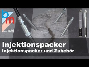 b&m GmbH: Injektionspacker / Injektion