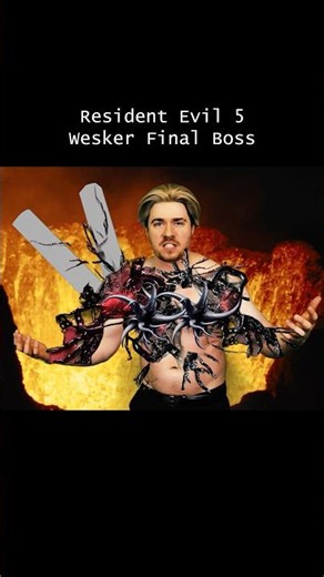 Resident Evil 5 Wesker final boss is ridiculous