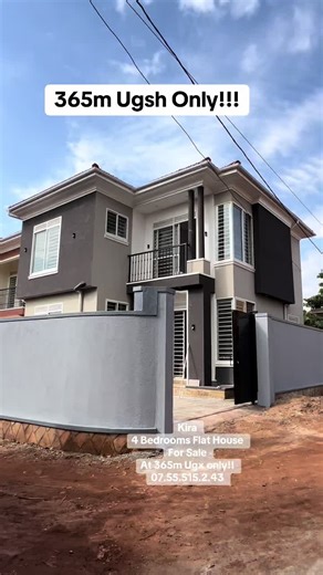 4 Bedroom House for Sale in Kira at 365m UGX