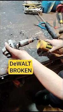 dewalt broken bearing fix #dewalt #repair #fix #diy #makita #carpentry