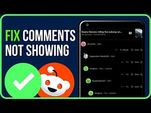 REDDIT COMMENTS NOT SHOWING | How to Fix Reddit Comments Not Showing Problem