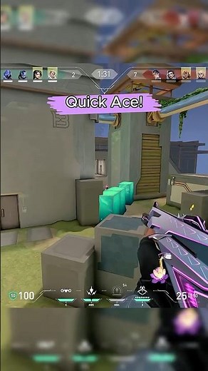 Quick Clean Ace in Valorant | Valorant Highlights