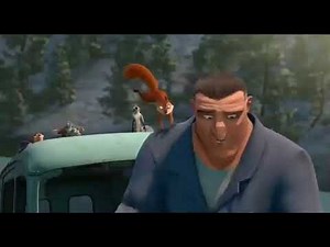 The Nut Job 2014 Defeating Raccoon.