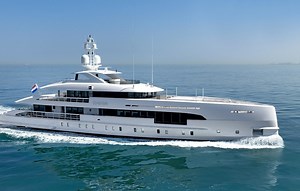 Heesen hands over the 49-metre Home hybrid yacht to its owner
