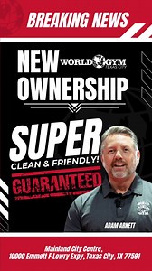 World Gym Texas City is the LARGEST World Gym in the WORLD is now under NEW ONWERSHIP! Come check us out with a FREE DAY PASS! | World Gym Texas City