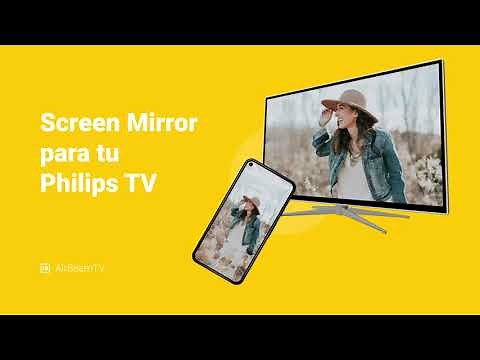 Aplicación de Android Philips Screen Mirroring: Duplicar teléfono y tableta en TV