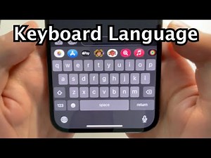 iPhone How to Change Keyboard Language! (Easy)