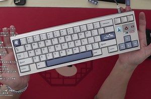 【直播录像2024-04-02】Navi 70 银色 1.6mm 焊接PCB 铝定无棉 HG黑轴