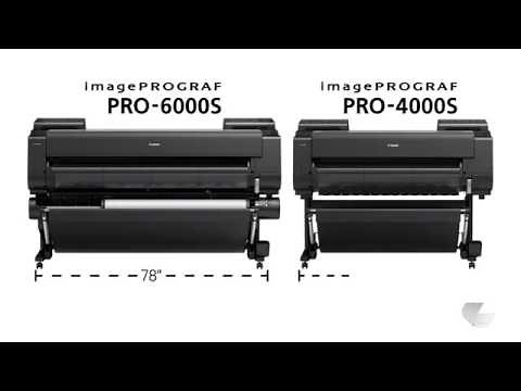 Introducing the New Canon imagePROGRAF PRO-4000S and PRO-6000S