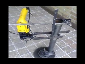 Taladro de BANCO - bien casero, video rápido explicativo