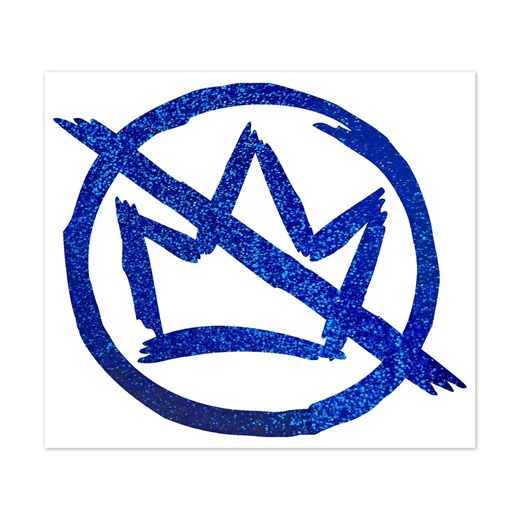 No Kings Decal, Nokings Symbol Sticker, Anti Fascist Resistance Transfer #1403G - Etsy