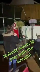 The Grinch paid a visit to this family tonight and no one wanted to play with him 🙄😥🎄 #locdownevents #TheGrinch | LOC-Down Events Superheroes & Princess Hire