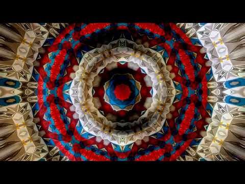 Relaxing Kaleidoscope Art with Calming Music for Stress Relief