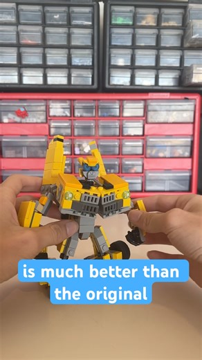 I Upgraded my LEGO ROTB bumblebee (ACTUALLY TRANSFORMS)