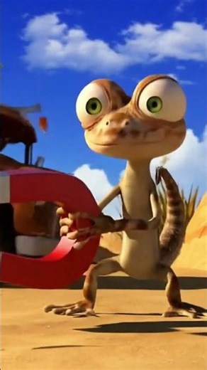 The Adventure | u and lizard #cartoon #3danimation #pixarstyle #viral