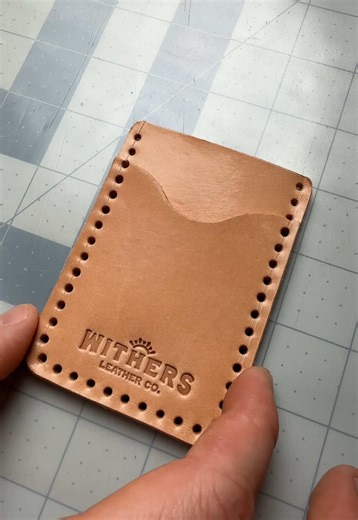 Making a Minimalist Leather Wallet | Leather Wallet