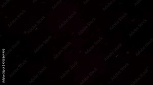 Small fire particles moving in slow motion on black background 4k footage, particles animation footage, action titles overlays, titles background animation, background overlay loop