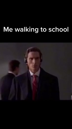 American Psycho Headphones Meme Music