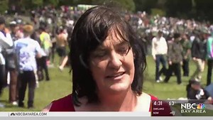 420 in SF: Thousands Have a High Time at Hippie Hill