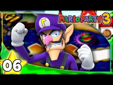 WALUIGI'S ISLAND! Mario Party 3 Gameplay Walkthrough - Part 6