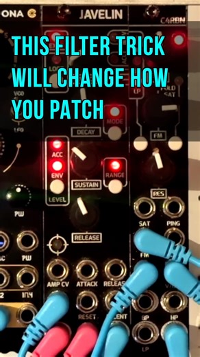 This filter trick will change your patch