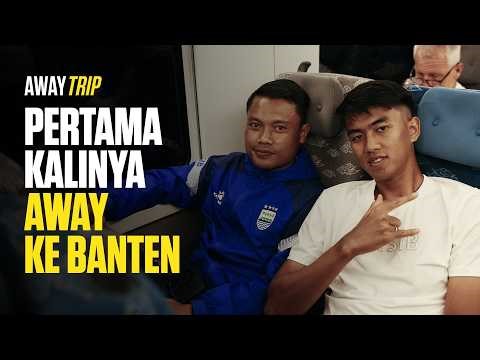 PERDANA! Perjalanan Pangeran Biru ke Banten International Stadium | Away Trip vs Dewa United