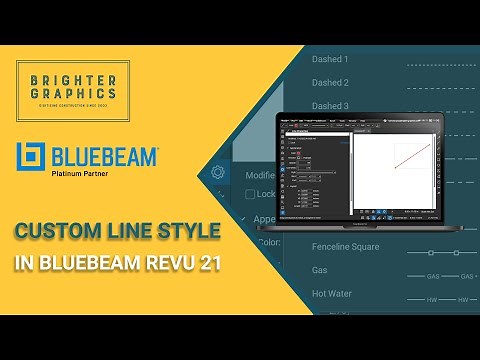 How to Create a Custom Line Style in Bluebeam Revu 21