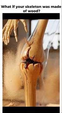 What If Your Skeleton Was Made Of Wood? #whatif