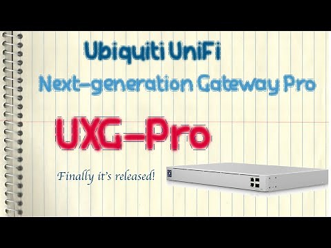 Ubiquiti UniFi Next-generation Gateway Pro UXG-Pro - Opening Box And Initial Setup