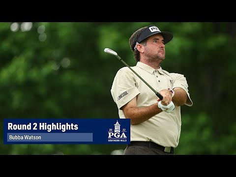 Bubba Watson Shoots Seven-Under 63 | Round 2 | PGA Championship | 2022