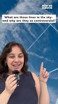 What are those lines in the sky — and why are they so controversial?