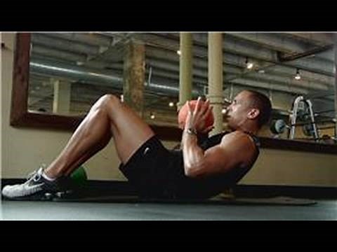 Exercise Tips & Equipment : How to Use a Medicine Ball for Sit-Ups