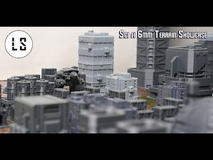 The Layer Smith: Sci-Fi 6mm | 265:1 Scale Mini Wargaming Terrain Showcase