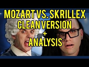 Epic Rap Battle - Mozart vs Skrillex (Clean Version with Analysis!)