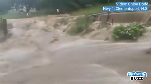 EMERGENCY SITUATION: As night falls, an emergency is unfolding. A flash flood emergency alert is issued for Digby, Annapolis, Kings, Hants counties. | Nova Scotia Buzz