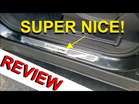 2013-2019 High Quality Ford Escape Door Sills Review & Install